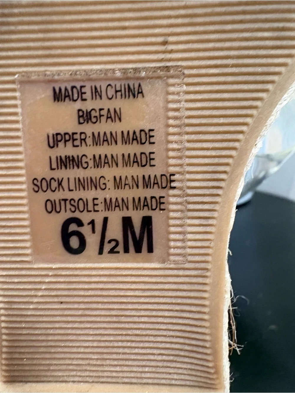 🥥 Coconuts by Matisse 🌴 Big Fan slip-on espadrille wedge with clear straps 6.5M - Picture 8 of 9